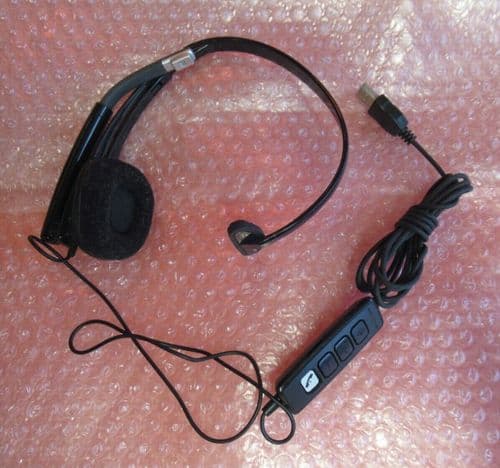 Plantronics 80298-05 Blackwire C210 Wired USB Noise-Canceling Monaural Headset
