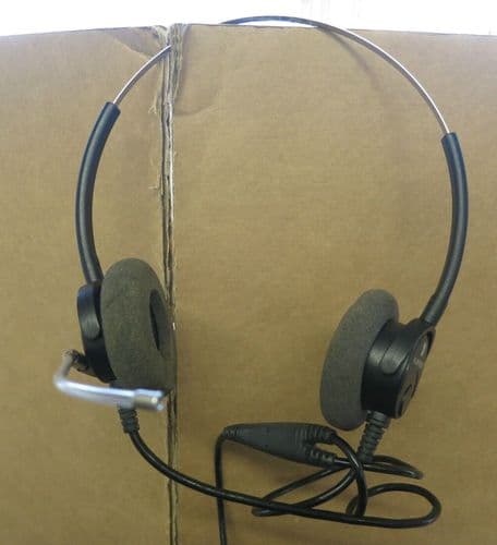 Plantronics H61 H61/A Supra Duo Binaural Voice Tube Office Headset