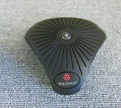 Polycom 2201-08453-102 Polyspan Conference Phone Mic Microphone Pad Pod
