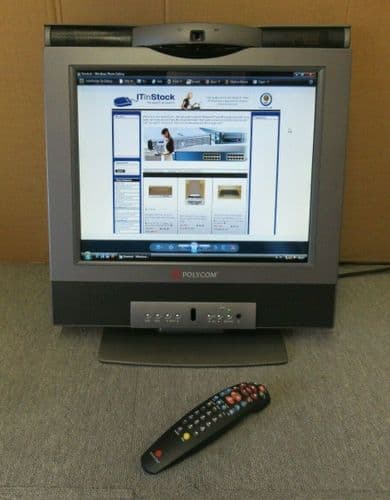 PolyCom 2201-22063-204 VSX3000 17" LCD Video Conferencing Terminal With Remote