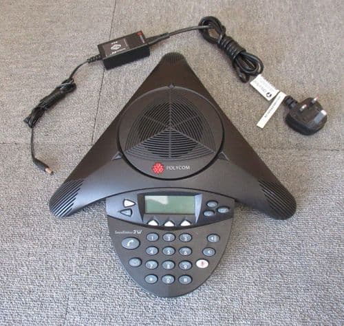 Polycom 2201-67800-101 SoundStation 2W Wireless Conference Phone