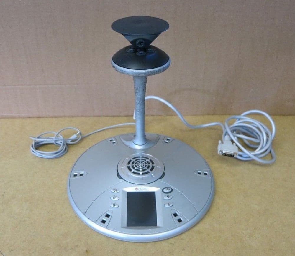 Polycom CX5000 Video Conferencing Kit 360 Round Table 2200-31200-106 X811890-002