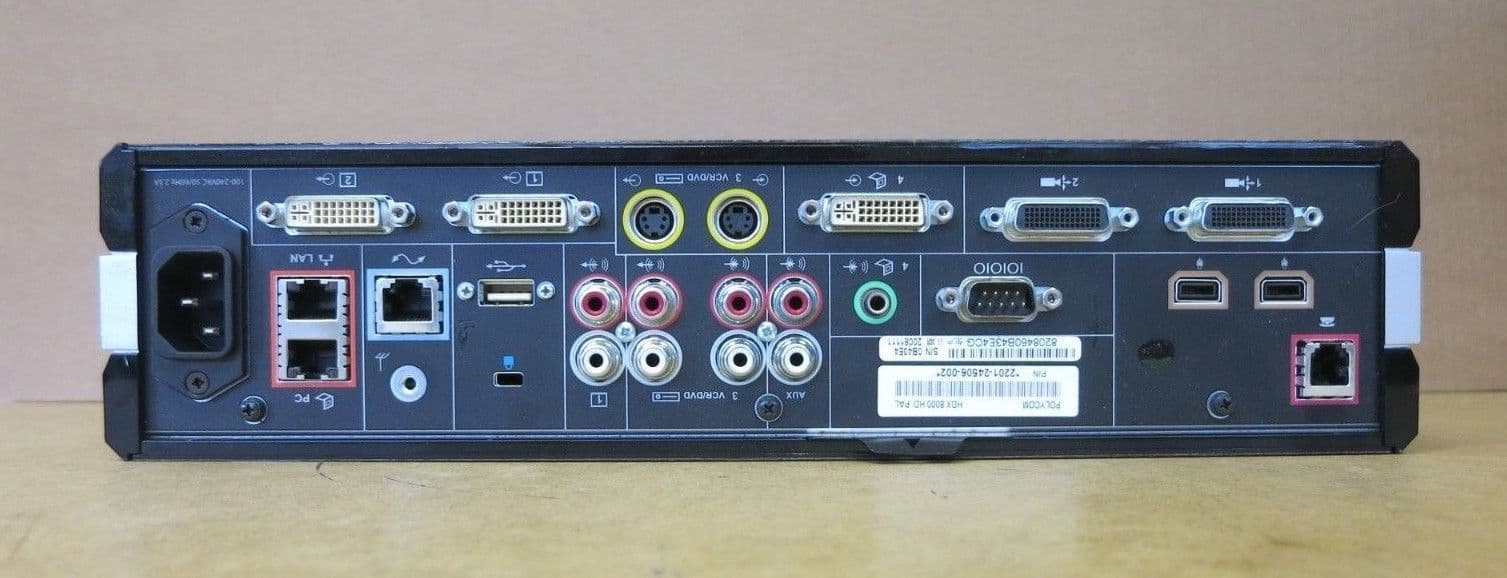 テレビ会議システムPolycom HDX 8000 / カメラ MPTZ-6 Amazon.com: Polycom HDX 8000 1080 + 4-site Multi-Point
