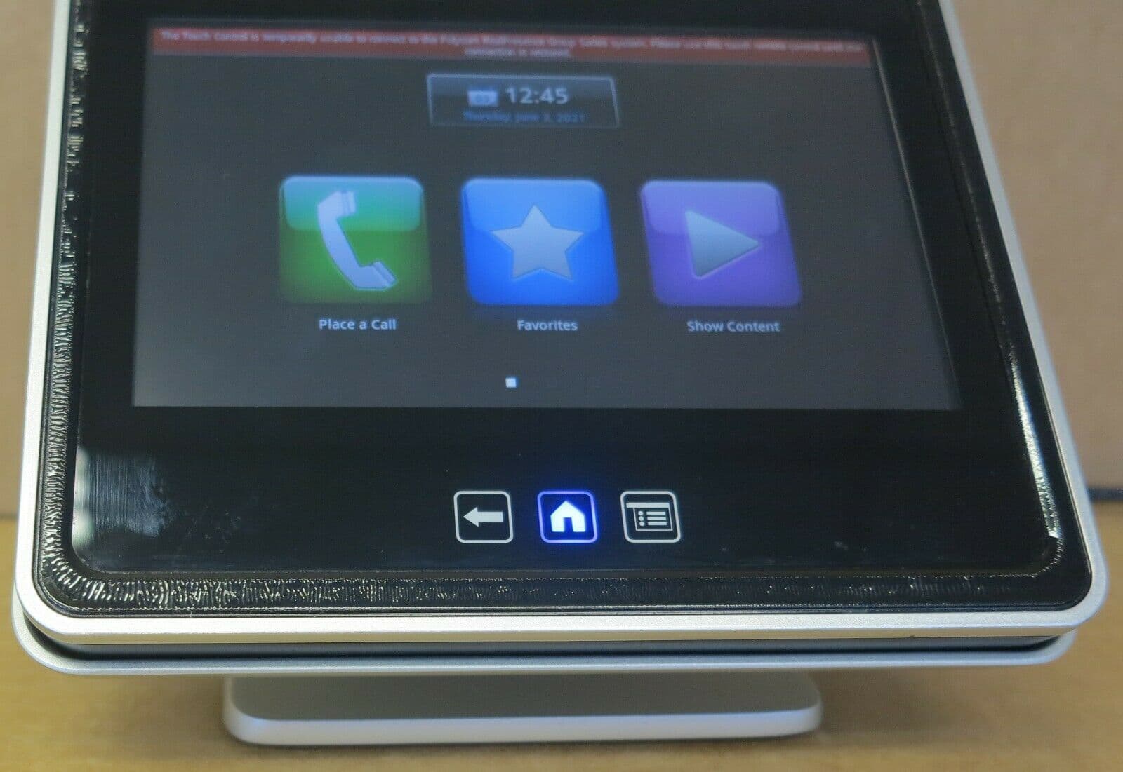 Polycom RealPresence Touch Controller Video Conference Call 2200-30070-002