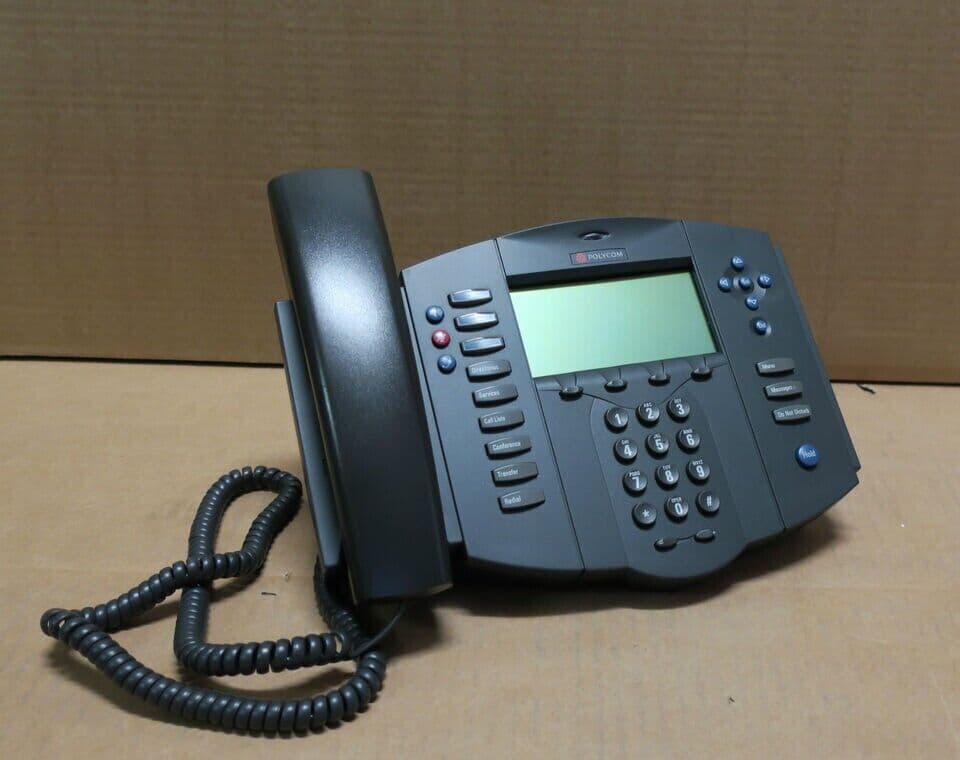 Polycom SoundPoint IP 501 SIP - VoIP IP Telephone Phone 2201-11501-001