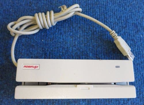 Posiflex MR2000U USB Magnetic Stripe Card Reader Ivory