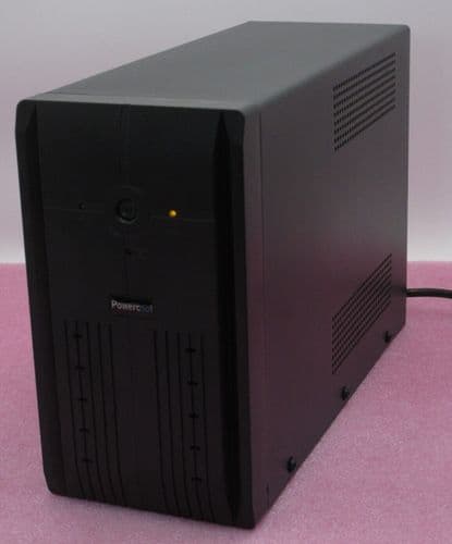 PowerCool PC-1000VA Smart UPS 3x UK Mains 3x IEC 13 Socket 1kVA/600W Desktop UPS