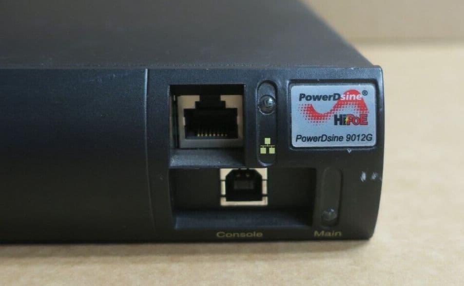 PowerDsine 9012G PD-9012G 12-Port 1Gb RJ45 HiPoE Managed Midspan PD ...