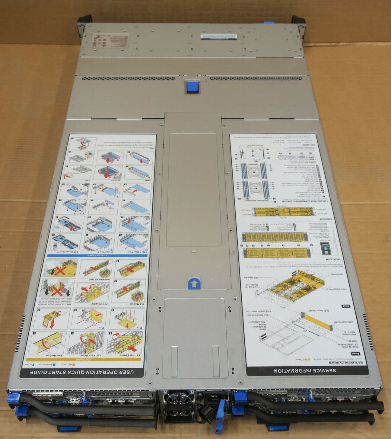 Serveur QuantaPlex T42S-2U - 8x Xeon Silver 4114 - 256Go RAM - Diskless - Occasion