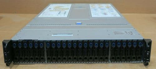 QCT QuantaPlex T41S-2U 24x 2.5" SFF Bay 4x Node Servers 8x E5-2690V3 256GB Ram