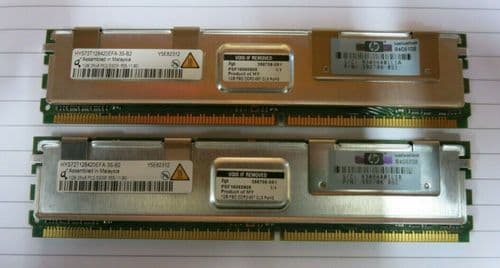 Qimonda HYS72T128420EFA-3S-B2 389706-051 2GB (2x1GB) PC2-5300 DDR2 ECC 240P CL5