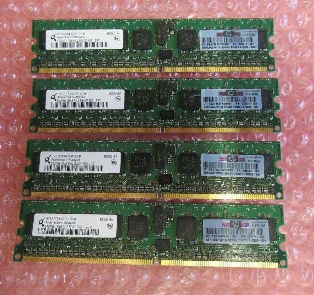 RAM Qimonda 1GB 2Rx8 PC2 5300F 555 11 B0, HYS72T128420HFN 3S A ECC RAM Qimonda 1GB 2Rx8 PC2 5300F 555 11 B0, HYS72T128420HFN 3S A ECC