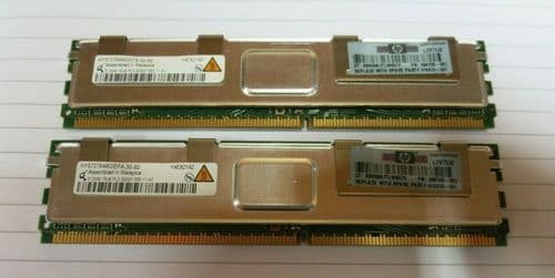 Qimonda HYS72T64400EFA-3S-B2 398705-051 1GB (2x512MB) PC2-5300 DDR2 ECC 240P CL5