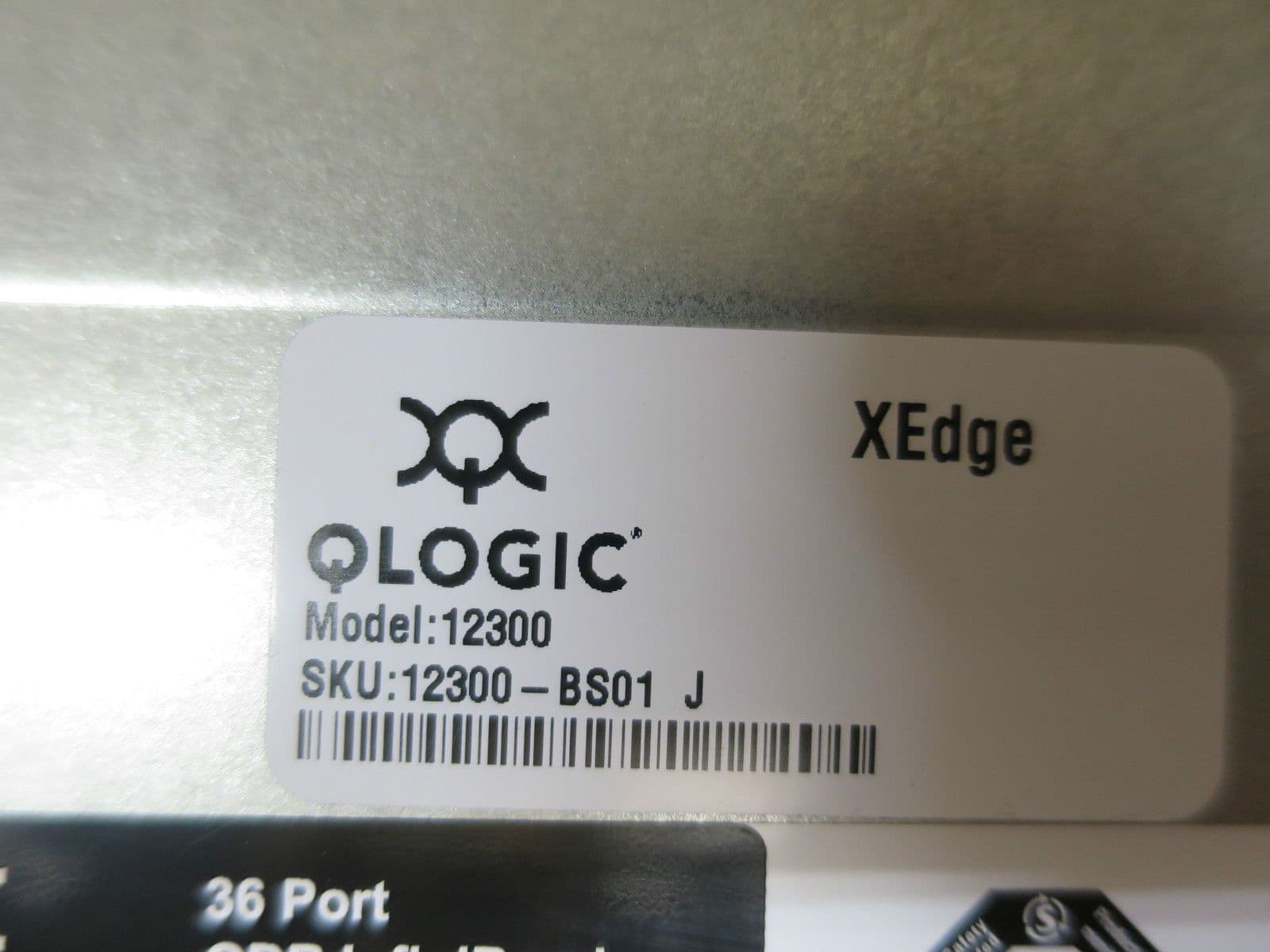 Qlogic 12300 Managed Edge 36 Port 40GBps QDR Infiniband Switch 12300