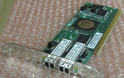 Controller QLOGIC QLA2342 Dual Port 2Gbps Fibre Channel PCI-X Per Dell – Usato Funzionante