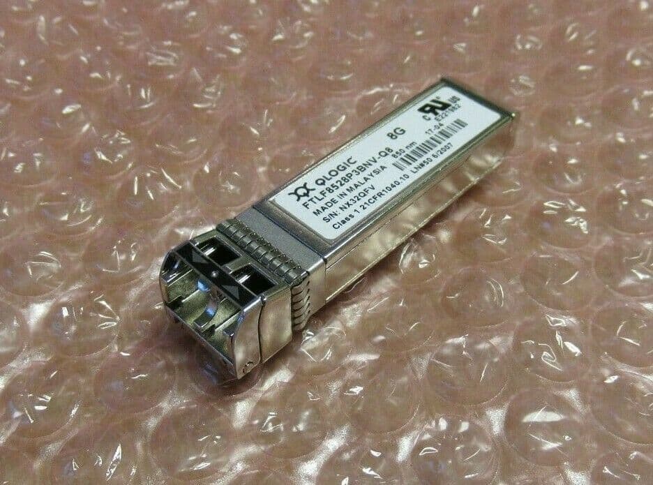 Qlogic FTLF8528P3BNV-Q8 8Gb Fibre Channel SFP+ 150m Optical Transceiver