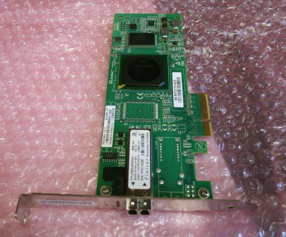 Qlogic PX2510401-70 QLE2460-HP 1 Port 4Gbps HBA PCIe Fibre