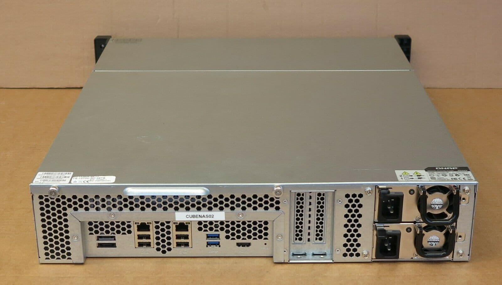 QNAP TS1270URP 12x Bay Network Attached Storage NAS Server N82575G2