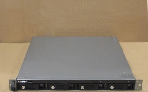 QNAP TS-419U - 6TB (1.5TBx4) 4 Bay Network Attached Storage NAS Rackmount Server