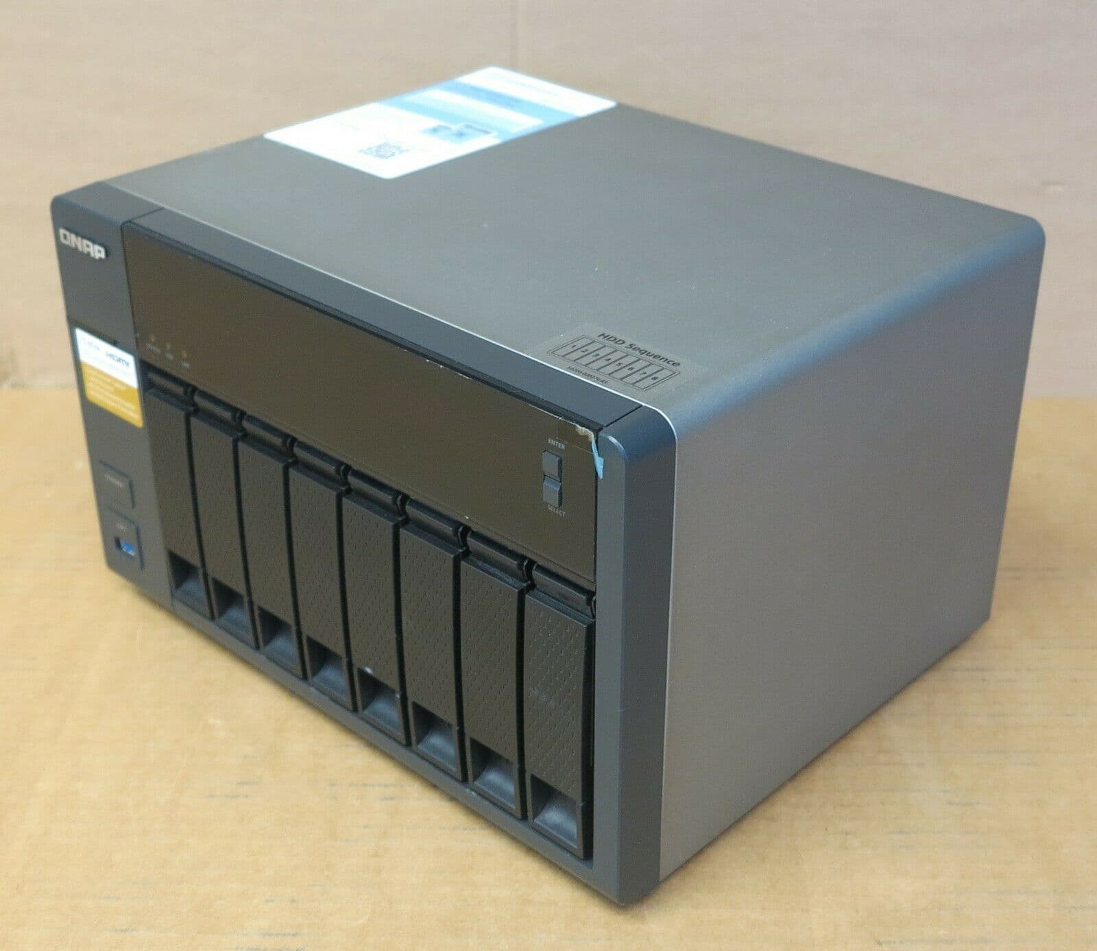 QNAP TS853A 8x 3 5" SATA Bay QTSLinux Combo Network Attached Storage