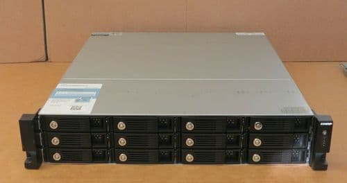 QNAP TVS-1271U-RP 12x 3.5" Bay Network Attached Storage NAS 10GbE Server