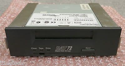 Quantum CD72LWH DAT72 Digital Data Storage DDS SCSI Tape Drive TD6100-611