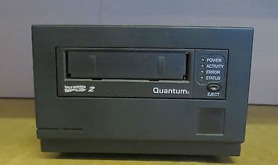 Quantum CL1002 TE3200-502 Ultrium-2 LTO-2 200/400GB External Tape Drive