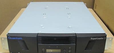 Quantum L700 Superloader 3 LTO-4 SAS Tape Drive Library Autoloader 12 8TB
