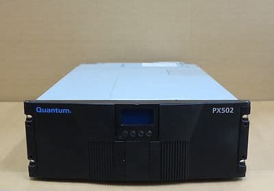 Quantum PX502 4U Fibre Channel/SCSI Tape Library LTO-3 ULTRIUM 400/800Gb