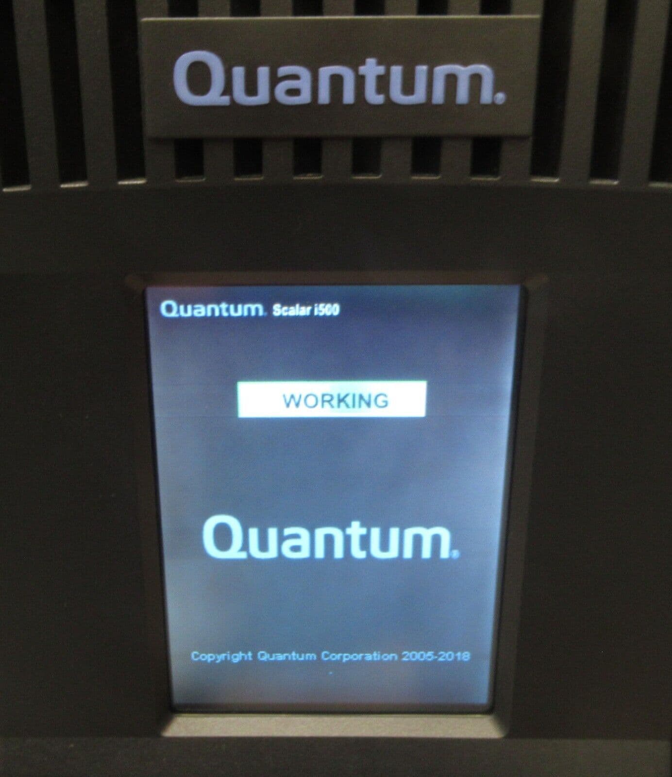 Quantum Scalar i500 Tape Library Control Unit 6x LTO5 Tape Drive