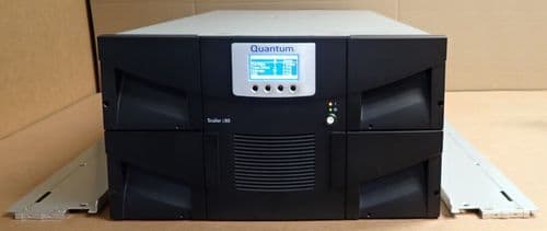 Quantum Scalar i80 6U 80-Slot (50-Act) Tape Library 3-05281-01 4x LTO6 SAS Drive