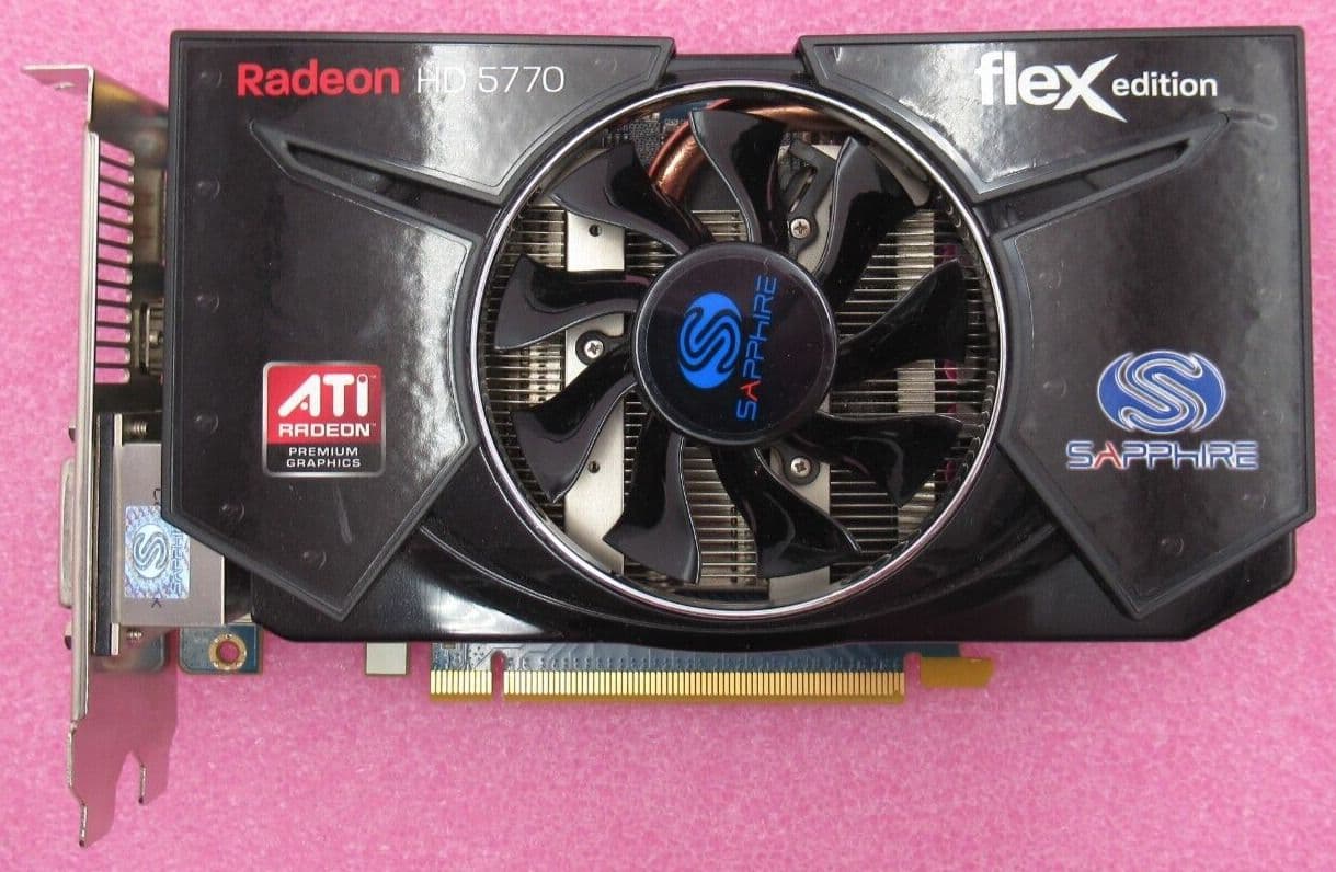 Sapphire Radeon Radeon Hd 5770 Drivers Graphics Cards Ati Radeon