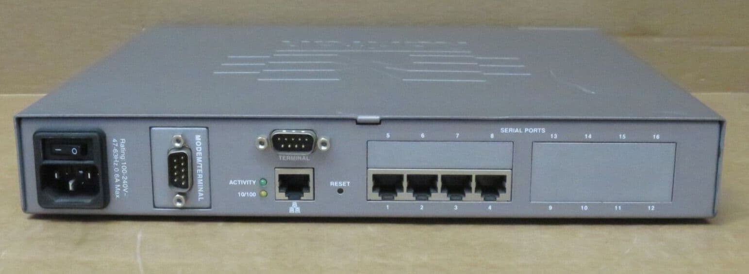 Raritan Dominion SX DSX4 DSXB-4-DC-AH 4-Port 1U Secure Serial Console ...