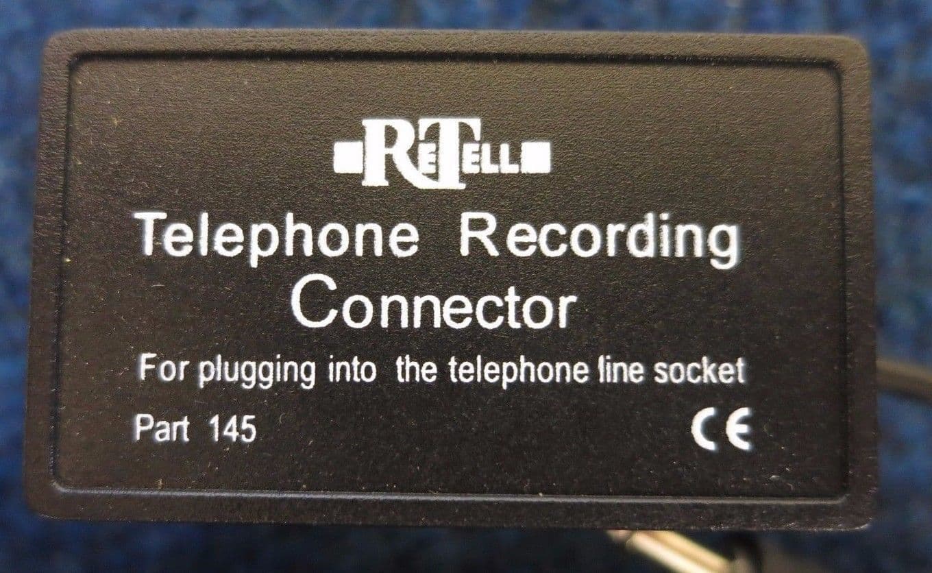 ReTell 145 Play and Record Telephone Recording Adapter