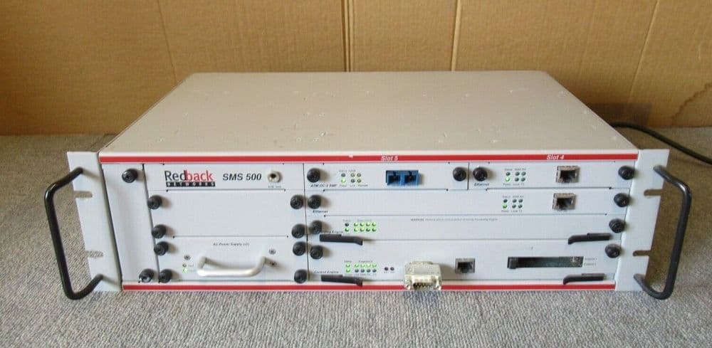 Redback Networks SMS-500 Performance Monitoring DSL Router