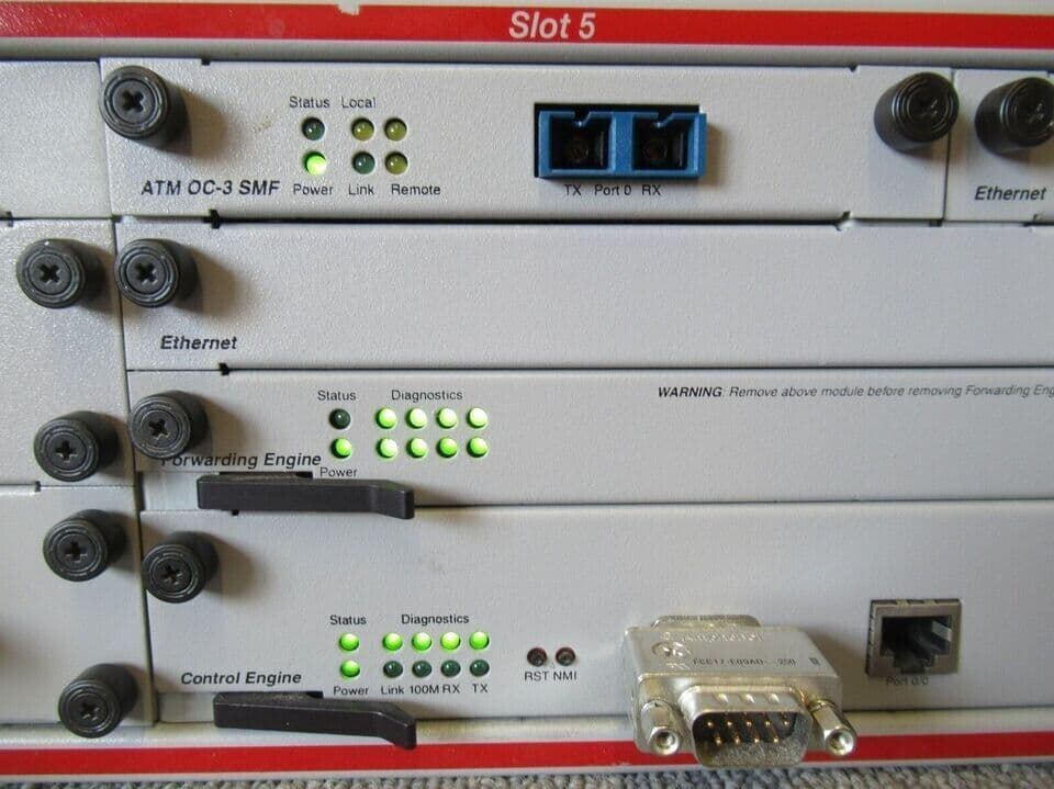 Redback Networks SMS-500 Performance Monitoring DSL Router