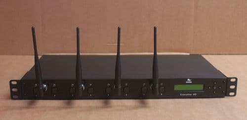 Revolabs Executive HD 8-Channel Microphone Receiver 03-HDEXECEU-NM + 4x Antennas - 364545342771