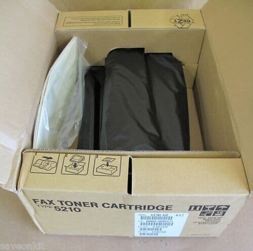 Ricoh Type 5210 Toner Cartridge - H190-68 Aficio 5000L Fax 5510NF SFX5510MSD