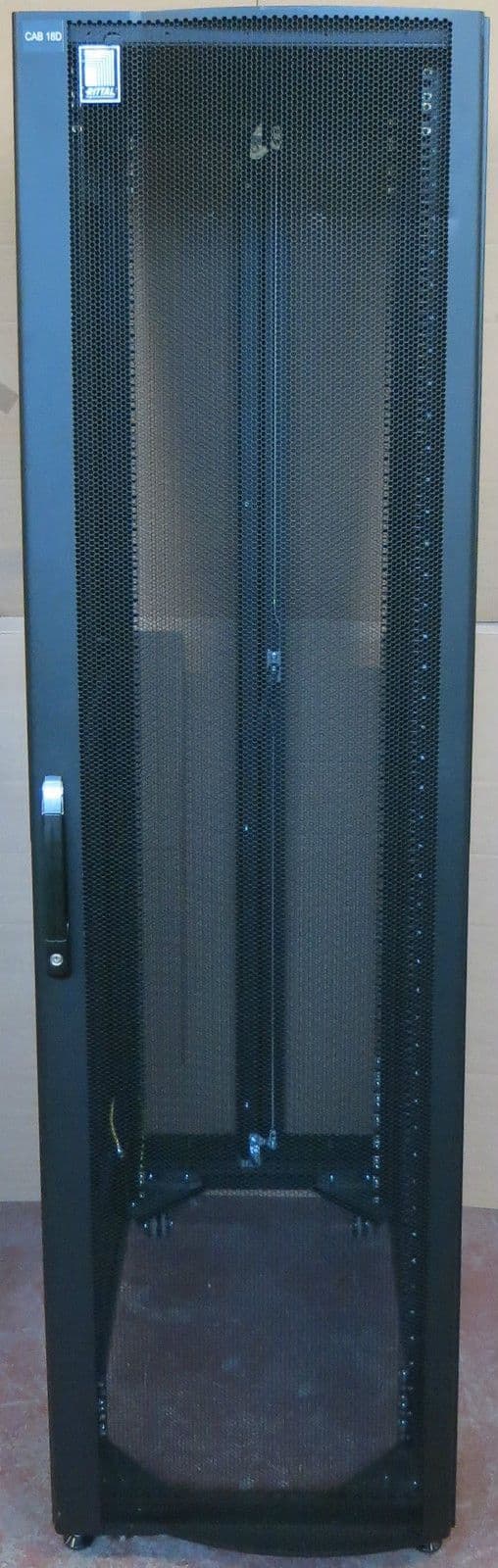 Rittal TS8 47U 600x1000 Server Rack Cabinet With Side Panels & Doors ...