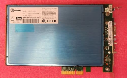 SafeNet High-End Intelligent PCI-E Adapter Card CMVP Module VBD-04-0302 +Battery