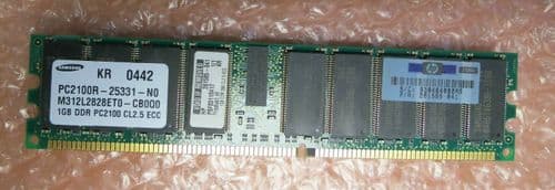 Samsung 1GB RAM Memory Module - PC2100R-25331-NO - M312L28ETO-CB0