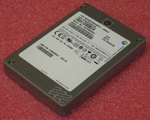 Samsung 200GB 2.5" SSD SAS 6Gb/s Solid State Drive MZ-6SR200HMFU-000C3