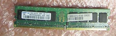 Samsung 4GB (8 x 512MB) M378T6553BZ0-KCC PC2-3200U-333 512MB 1Rx8 DDR2 Memory