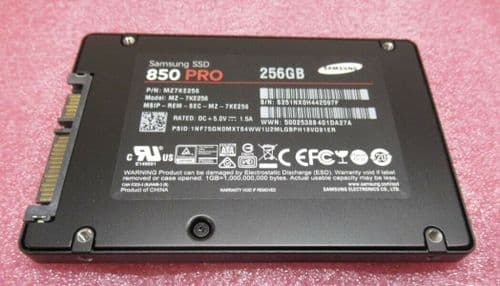 Samsung 850 Pro 256GB Solid State Drive SSD SATA 6G 2.5" MZ7KE256 MZ-7KE256