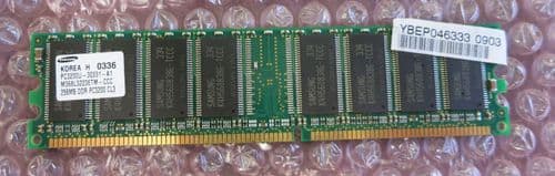 Samsung M368L3223ETM-CCC 56MB 184p PC3200 CL3 8c 32x8 DDR400 1Rx8 1.8V UDIMM RFB