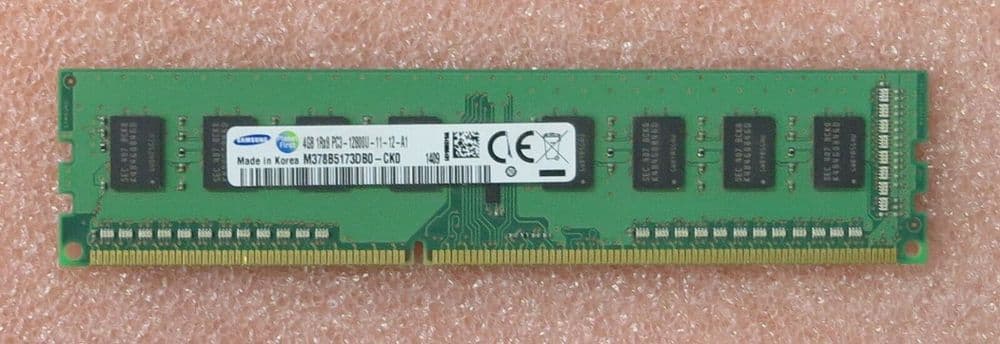Samsung M378B5173DB0-CK0 4GB PC3-12800U CL11 240P Server Memory
