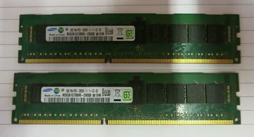 Samsung M393B1G70BH0-CK0Q8 16GB (2x8GB) 1Rx4 PC3-12800 DDR3 ECC 240P CL11 Memory