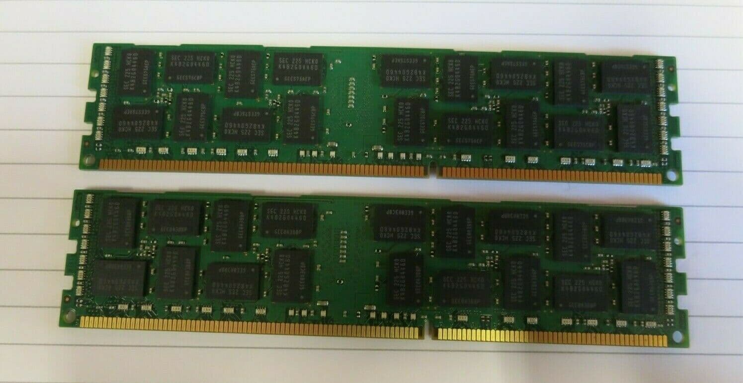 Apacer 8 Go (2x4 Go) DDR3 ECC PC3-12800 – Serveur, Testé Et Fonctionnel