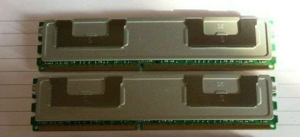 4GB (2x2GB) DDR2 533MHz PC2-4200 240-PIN ECC Enregistré Rdimm Serveur