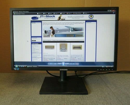 Samsung S24C450B LS24C45KBSV/EN 24" LCD TFT LED HD Widescreen Monitor VGA DVI